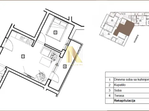 Prodaja, jednosoban stan, 34m², Telep, Novi Sad Sve Podlokacije