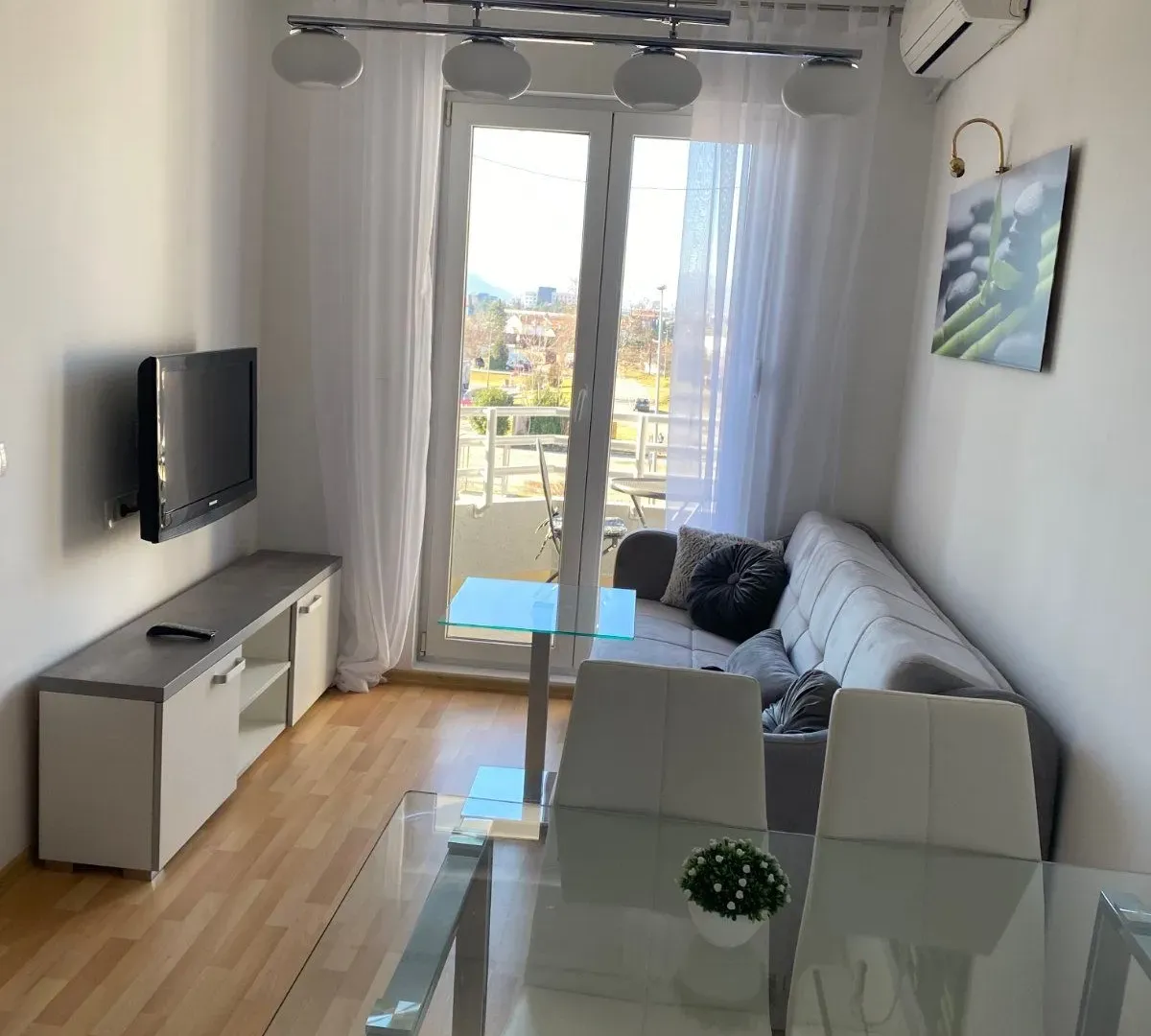 Rent, one bedroom apartment, 36m², Stari Aerodrom, Podgorica