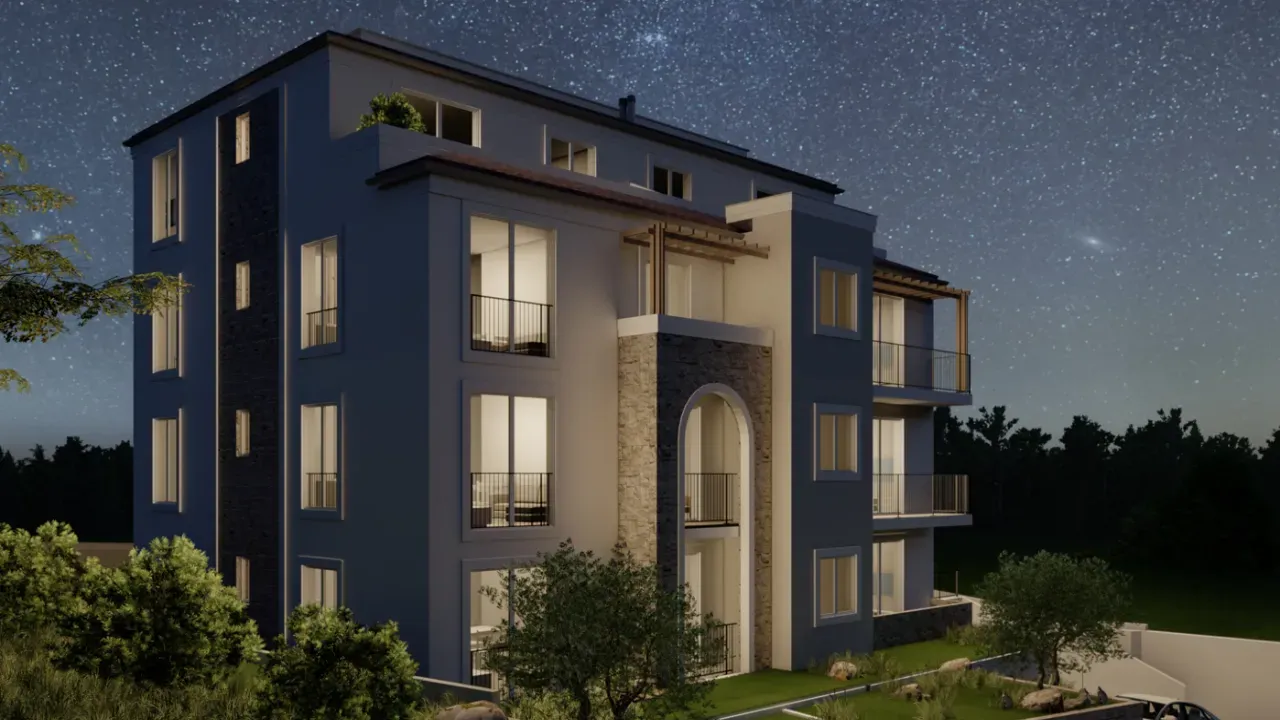 Sale, one bedroom apartment, 56m², Sutomore, Bar