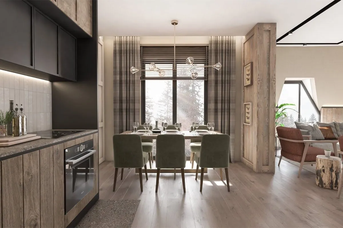 Sale, two bedroom apartment, 87m², Centar, Kolašin