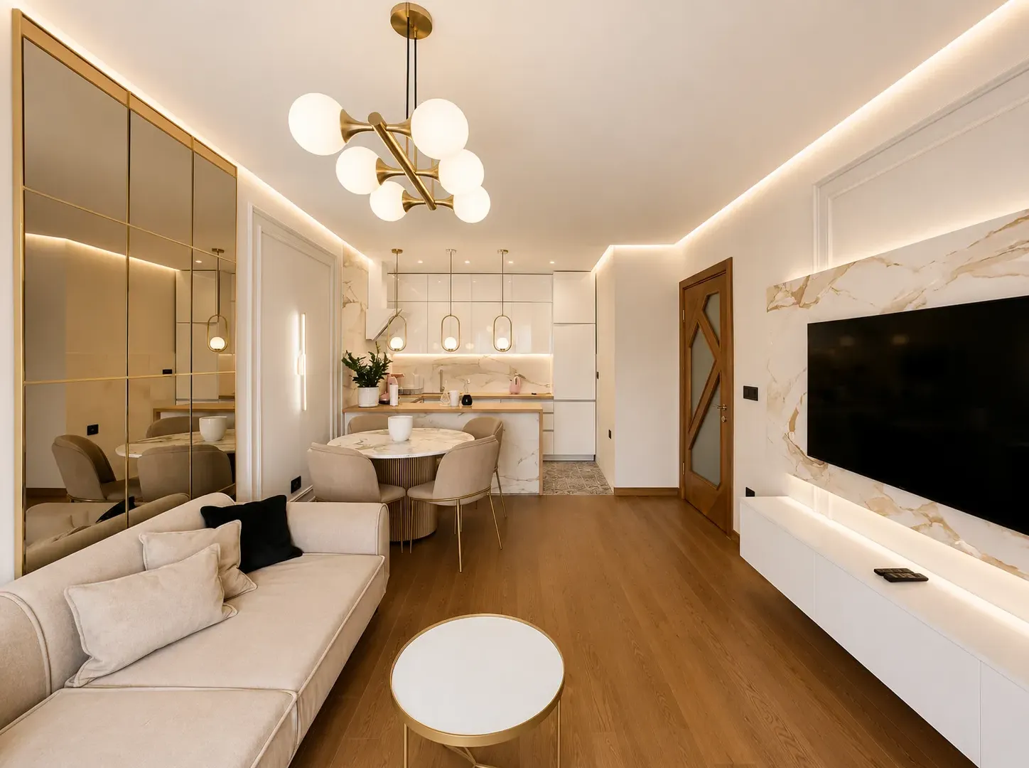 Izdavanje, dvosoban stan, 70m², Ljubović, Podgorica