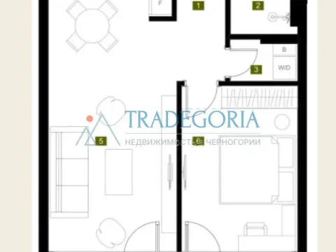Prodaja, jednosoban stan, 65m², Reževići, Budva - image 36