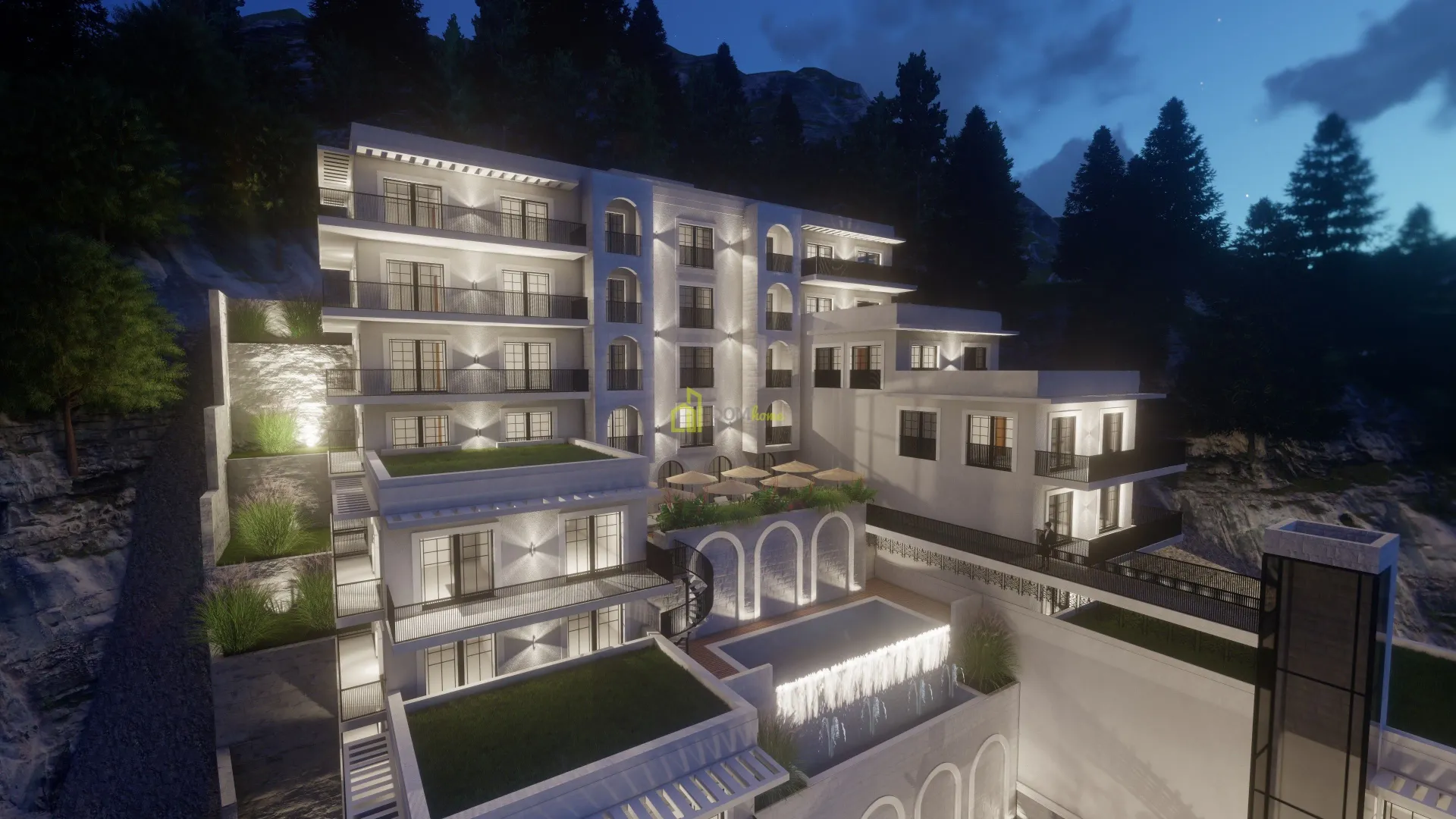 Prodaja, dvosoban stan, 65m², Dubovica, Budva