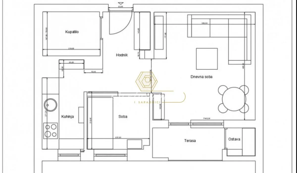 Prodaja, stan, 39m², Šarengrad, Novi Sad Sve Podlokacije