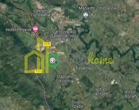 Prodaja, plac, 2775m², Grlić, Danilovgrad