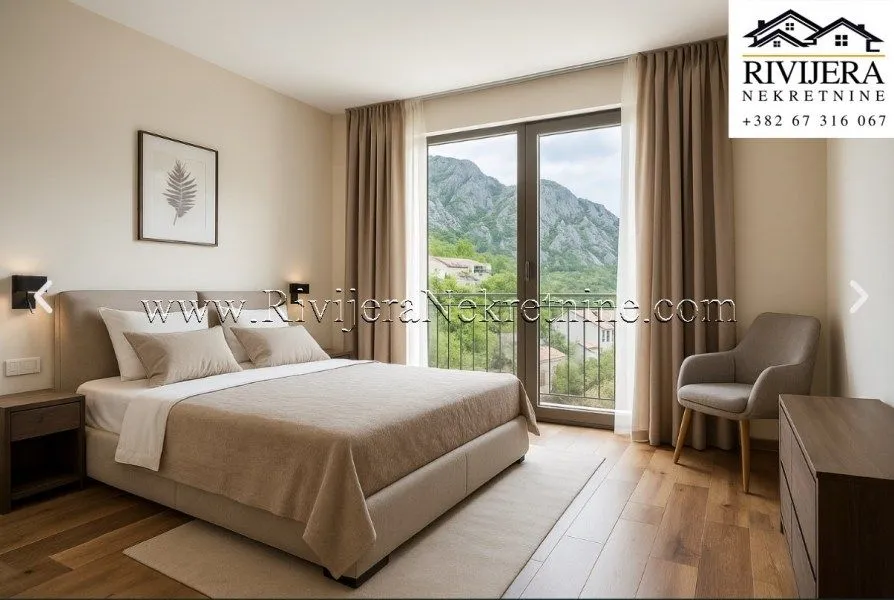 Prodaja, dvosoban stan, 61m², Orahovac, Kotor