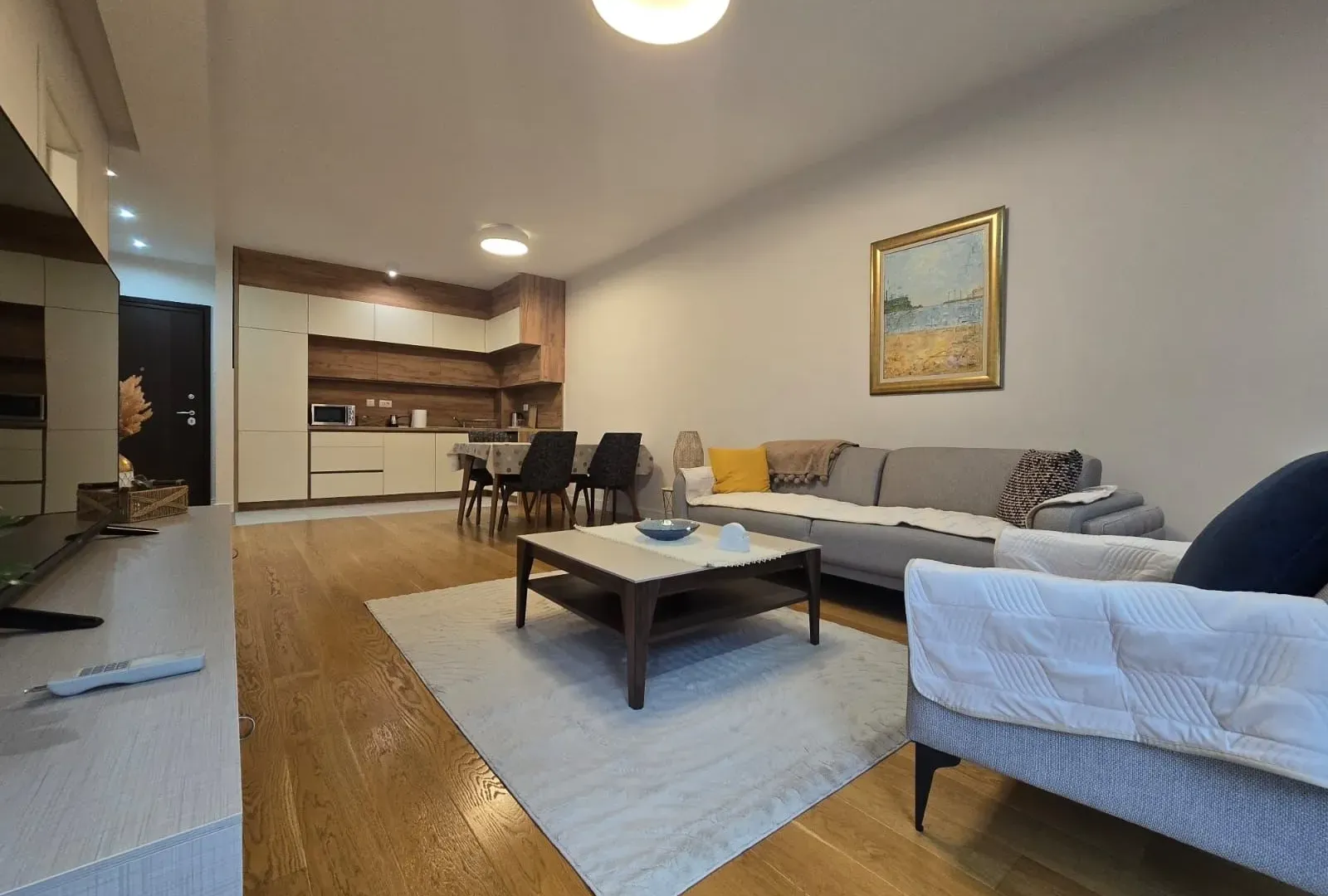 Rent, one bedroom apartment, 57m², Central Point, Podgorica