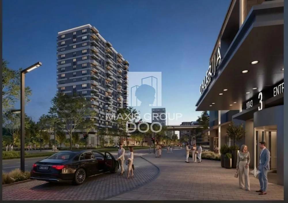 Sale, one bedroom apartment, 34m², Savski Venac, Beograd