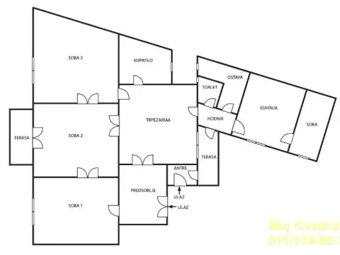 Prodaja, četvorosoban stan, 119m², Savski Venac, Beograd - image 20