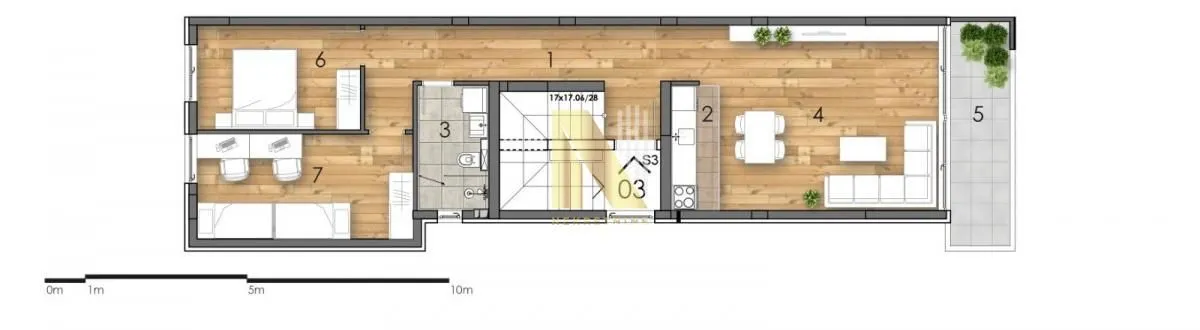 Prodaja, četvorosoban stan, 110m², Bulevar patrijarha Pavla, Novi Sad Sve Podlokacije