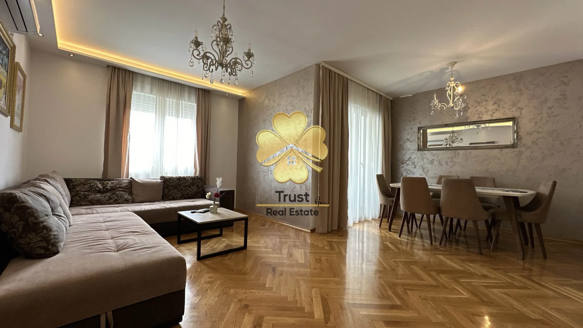 Rent, three bedroom apartment, 126m², City Kej, Podgorica