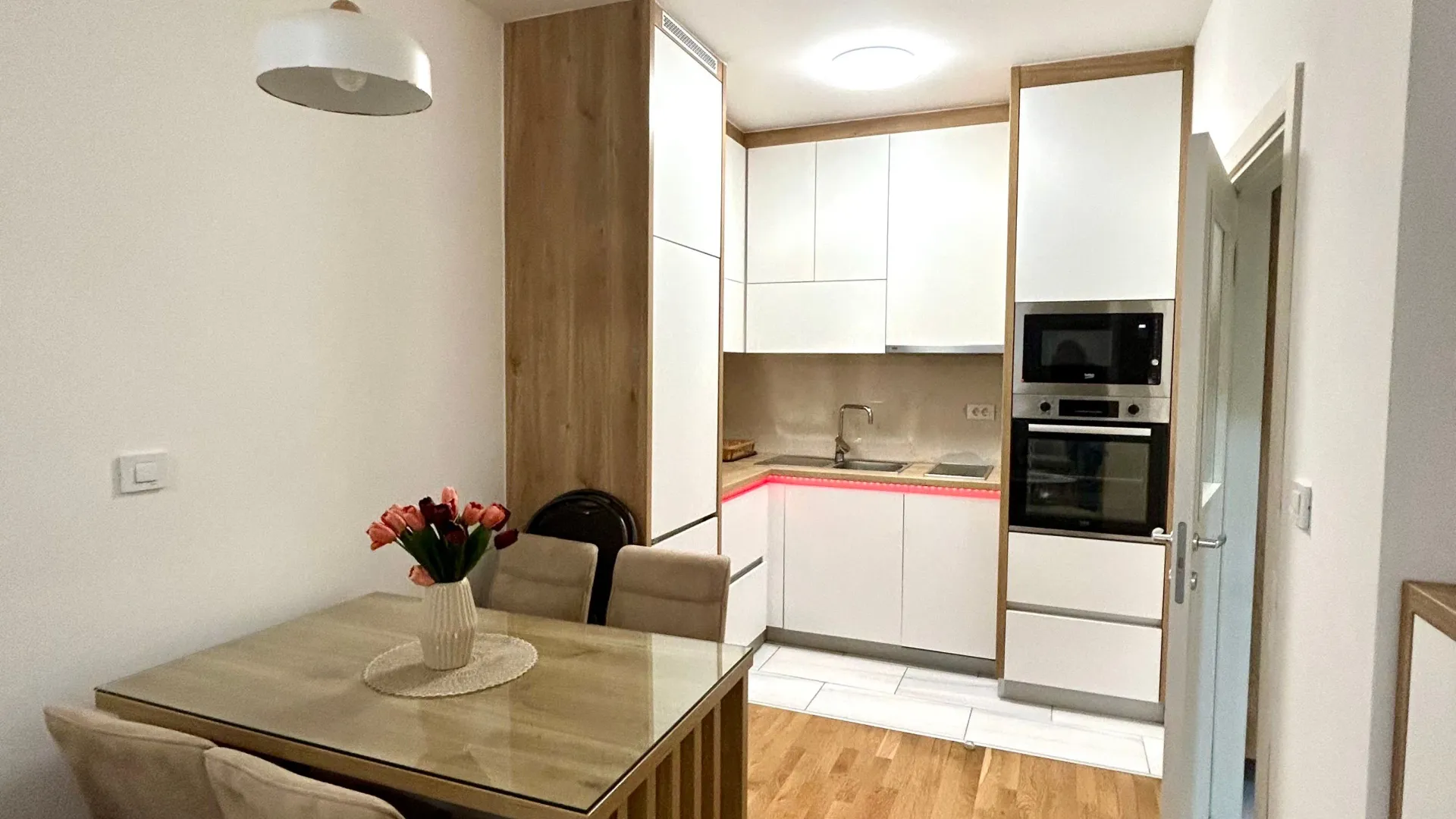 Rent, one bedroom apartment, 45m², Stari Aerodrom, Podgorica