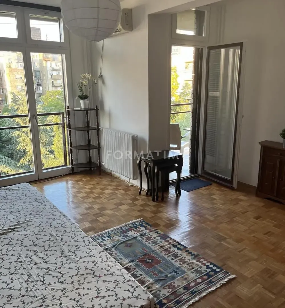 Rent, one bedroom apartment, 45m², Savski Venac, Beograd