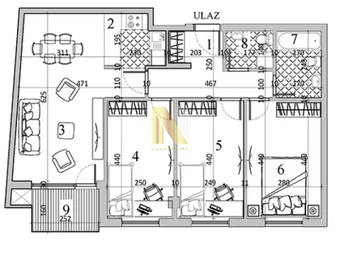 Prodaja, četvorosoban stan, 79m², Podbara, Novi Sad Sve Podlokacije - image 12