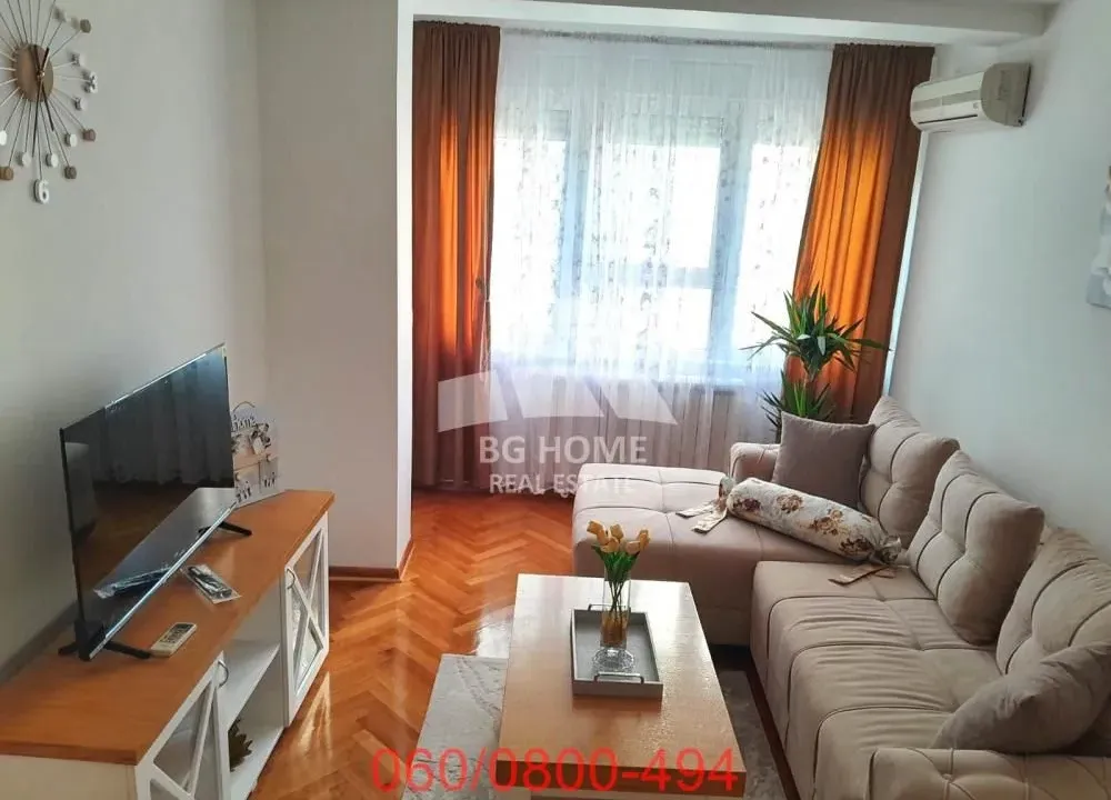 Rent, two bedroom apartment, 60m², Kalenić Pijaca, Vračar Sve Podlokacije
