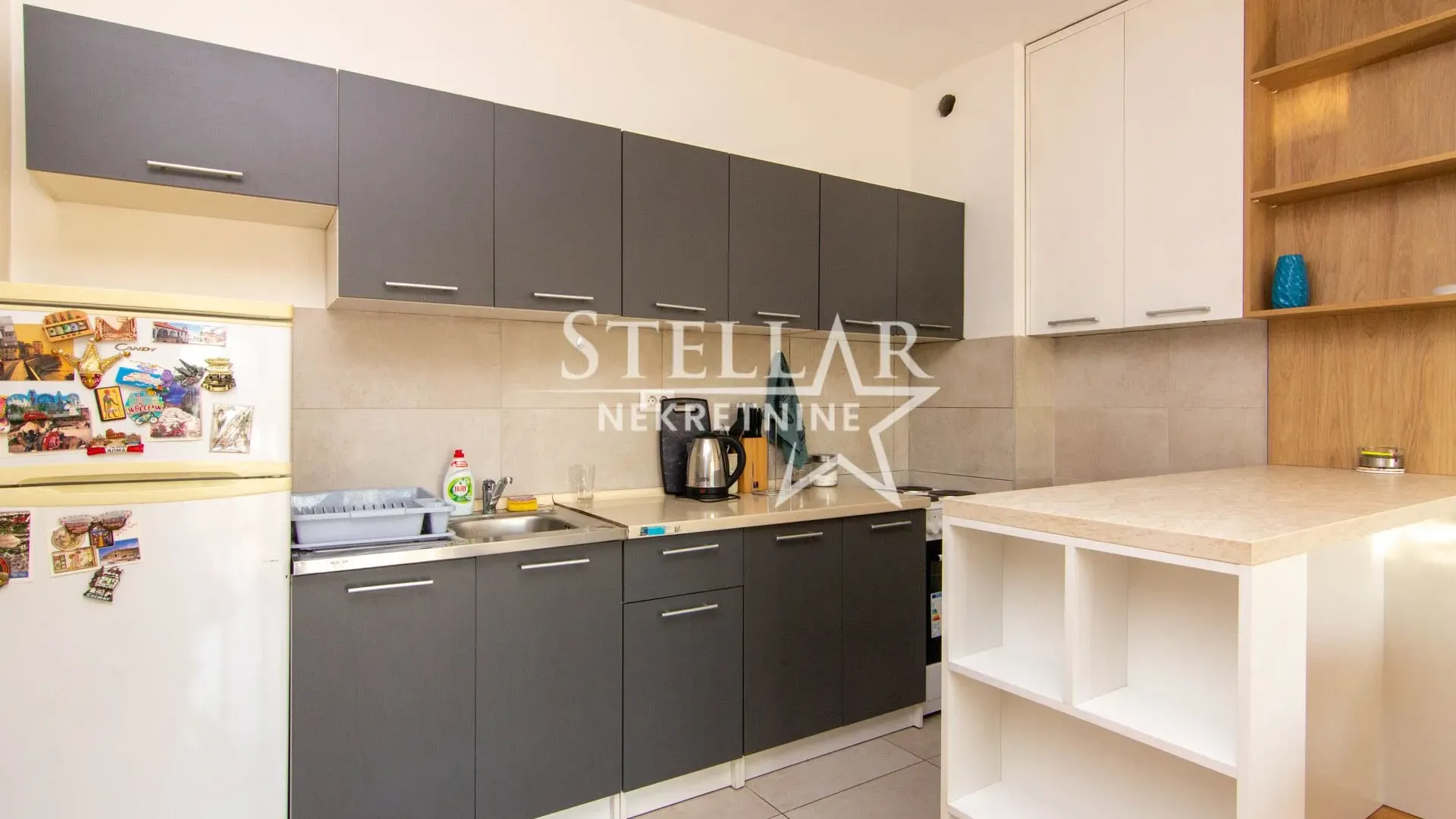 Izdavanje, jednosoban stan, 50m², Stari Aerodrom, Podgorica