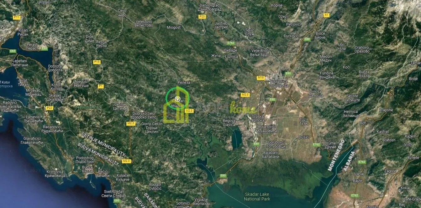 Prodaja, plac, 122348m², Cetinje, Crna Gora