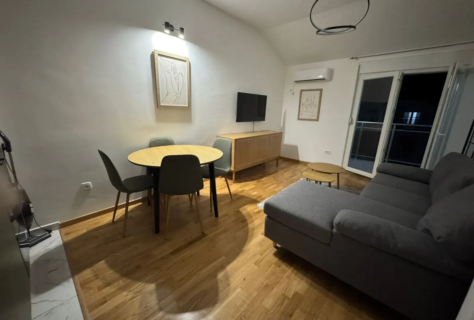 Rent, one bedroom apartment, 46m², Podgorica, Crna Gora