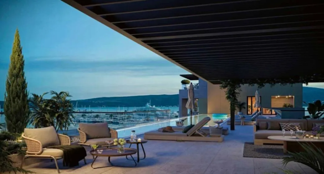 Sale, two bedroom apartment, Tivat, Crna Gora