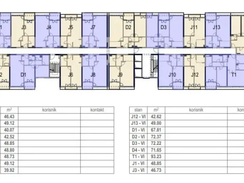 Izdavanje, jednosoban stan, 49m², Central Point, Podgorica - image 22