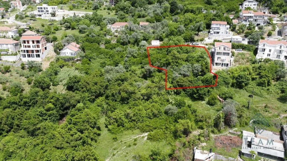 Prodaja, plac, 1240m², Tripovići, Tivat