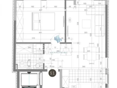 Prodaja, dvosoban stan, 55m², Savski Venac, Beograd - image 17