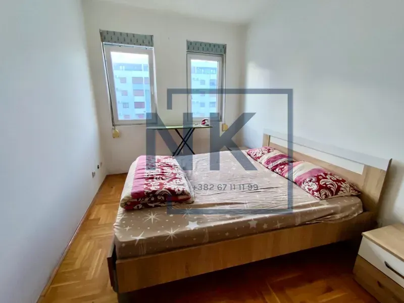 Izdavanje, jednosoban stan, 40m², Stari Aerodrom, Podgorica