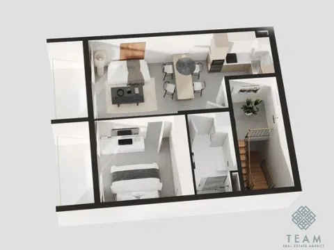 Sale, one bedroom apartment, 56m², Tivat, Crna Gora - image 2