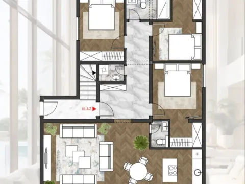 Prodaja, trosoban stan, 100m², Markovići, Budva - image 19