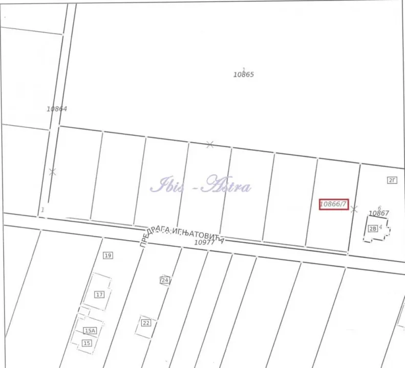 Sale, land lot, 919m², Palilula Sve Podlokacije, Beograd