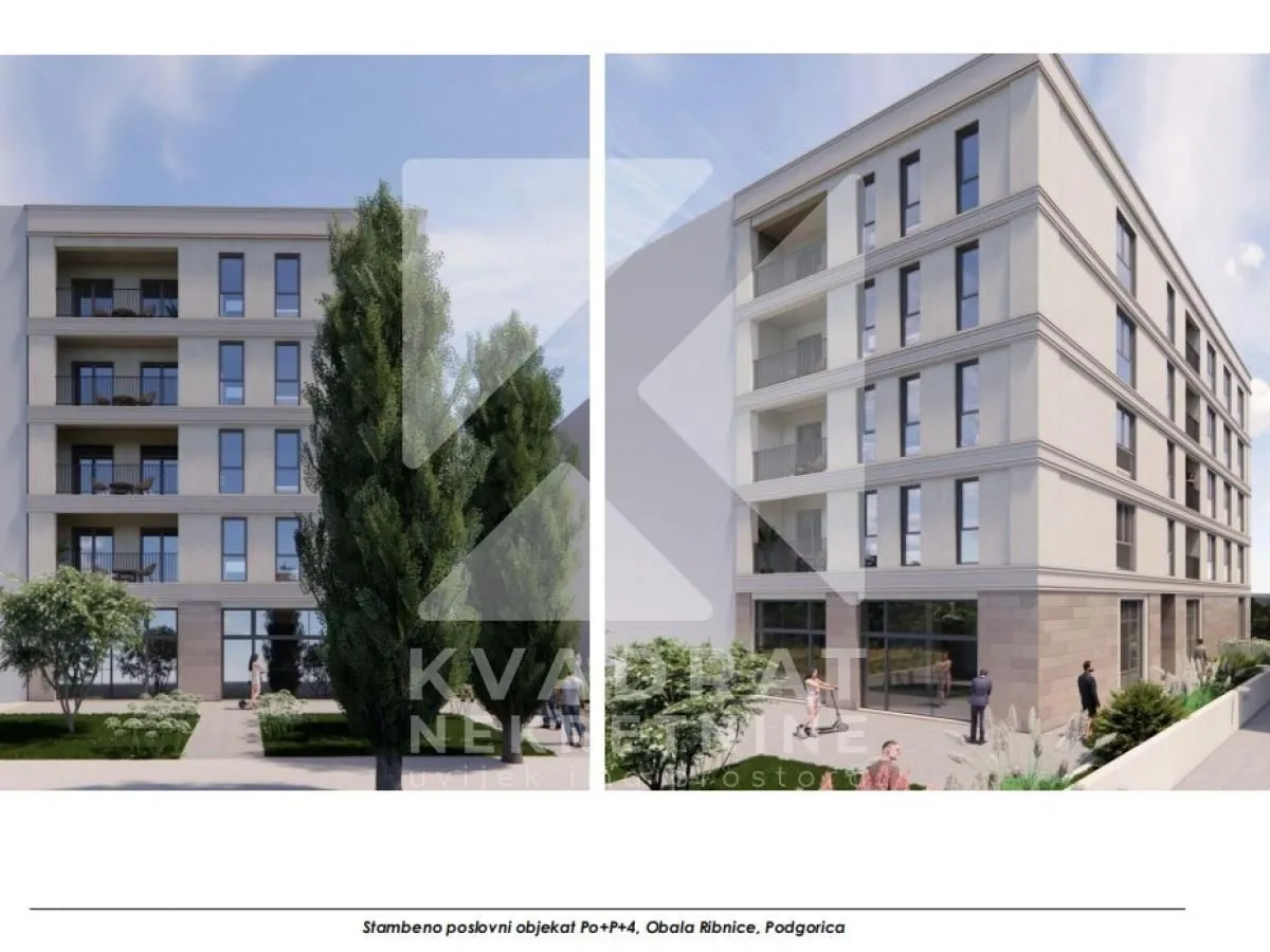 Prodaja, dvosoban stan, 72m², Centar, Podgorica
