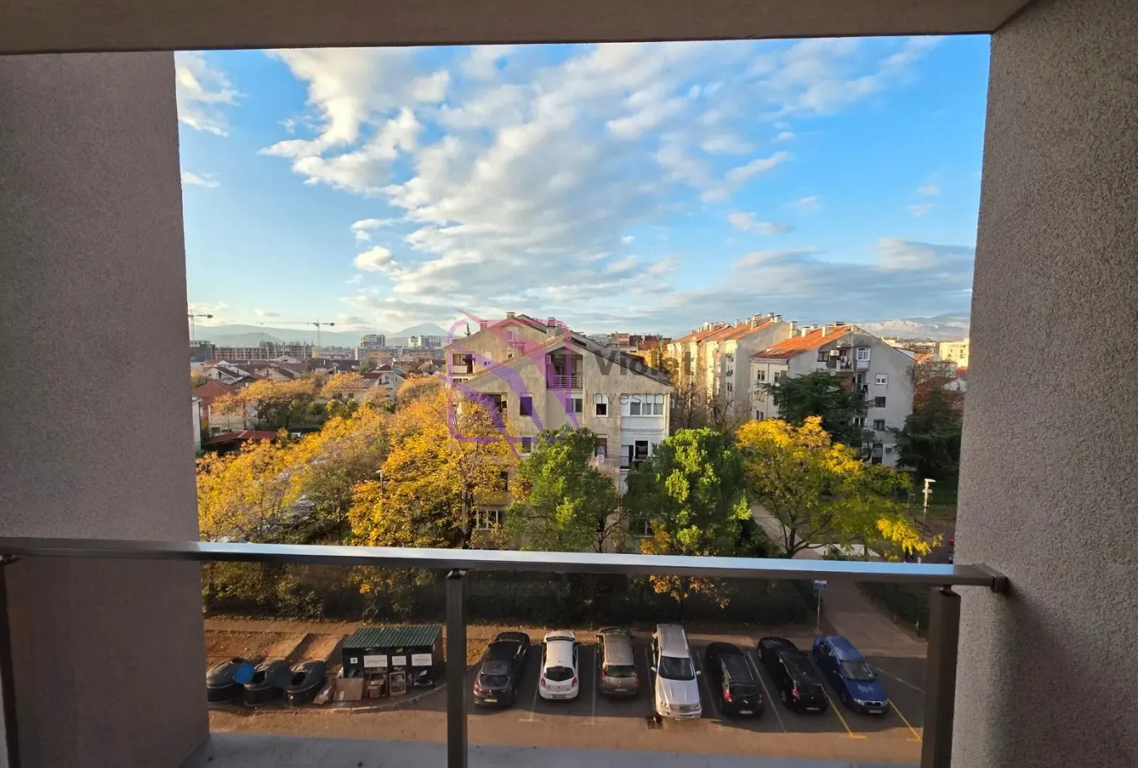 Rent, one bedroom apartment, 46m², Stari Aerodrom, Podgorica