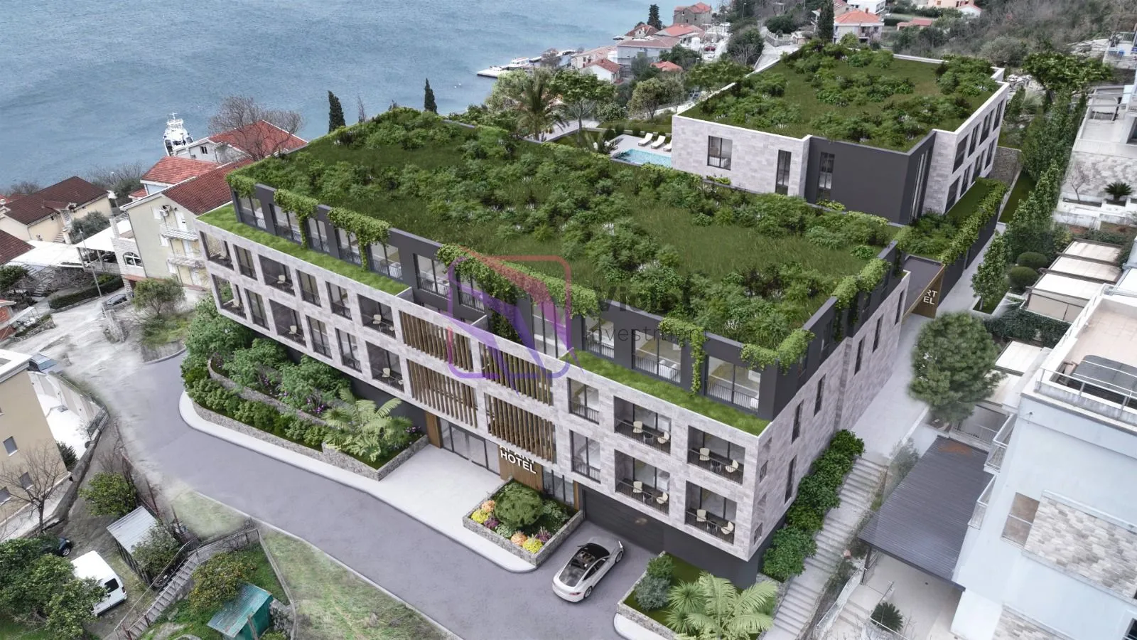 Prodaja, plac, 3000m², Dobrota, Kotor