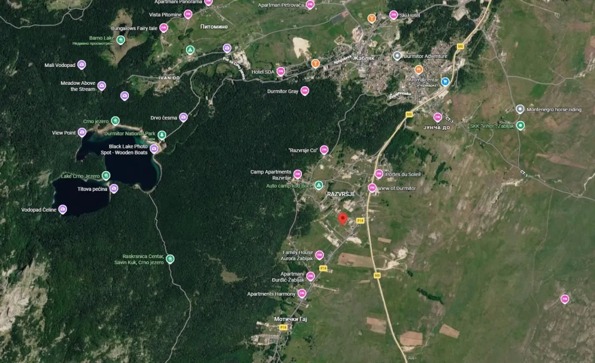 Sale, land lot, 1164m², Motički gaj, Žabljak