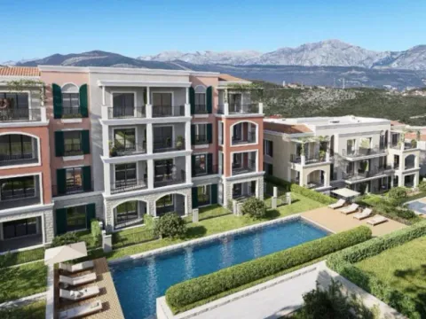 Prodaja, garsonjera, 39m2, Luštica Bay, Tivat
