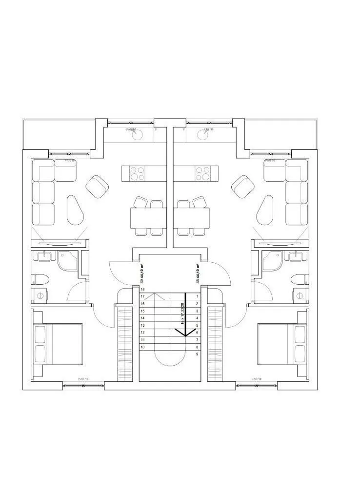 Prodaja, jednosoban stan, 45m², Seljanovo, Tivat