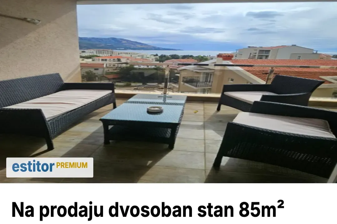 Sale, two bedroom apartment, 85m², Bečići, Budva