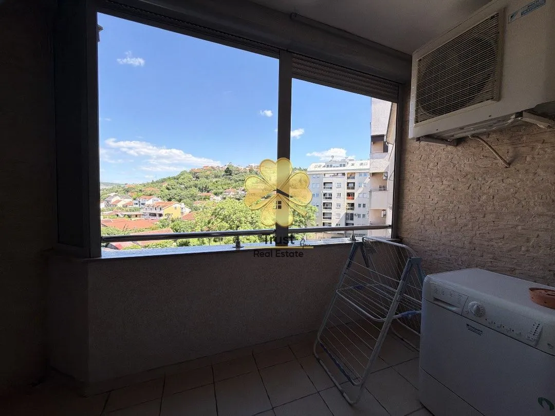 Rent, one bedroom apartment, 50m², Preko Morače, Podgorica