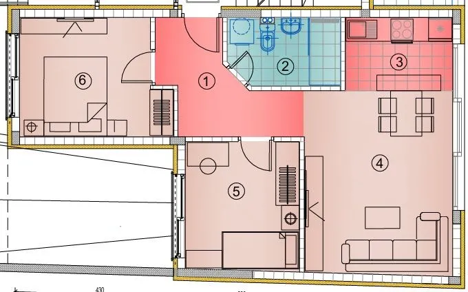 Sale, two bedroom apartment, 53m², Farmaceutski Fakultet, Voždovac Sve Podlokacije