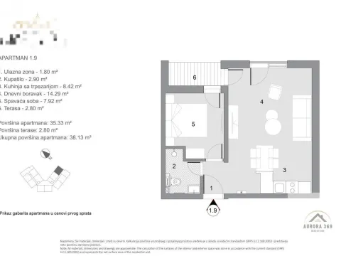 Prodaja, jednosoban stan, 38m², Divčibare, Valjevo - image 10