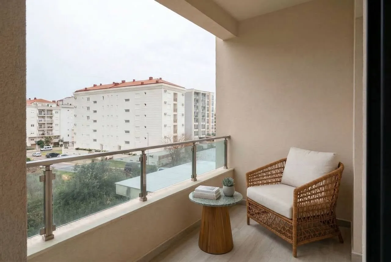 Stan-na-dan, dvosoban stan, 43m², Bečići, Budva