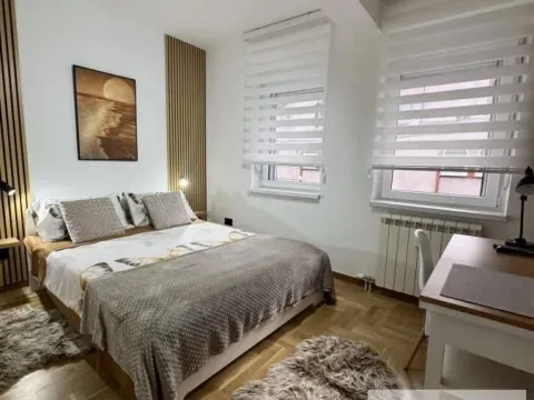 Rent, two bedroom apartment, 40m², Šumice, Beograd - image 12