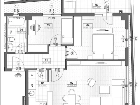 Prodaja, stan, 38m², Tivat, Crna Gora - image 14
