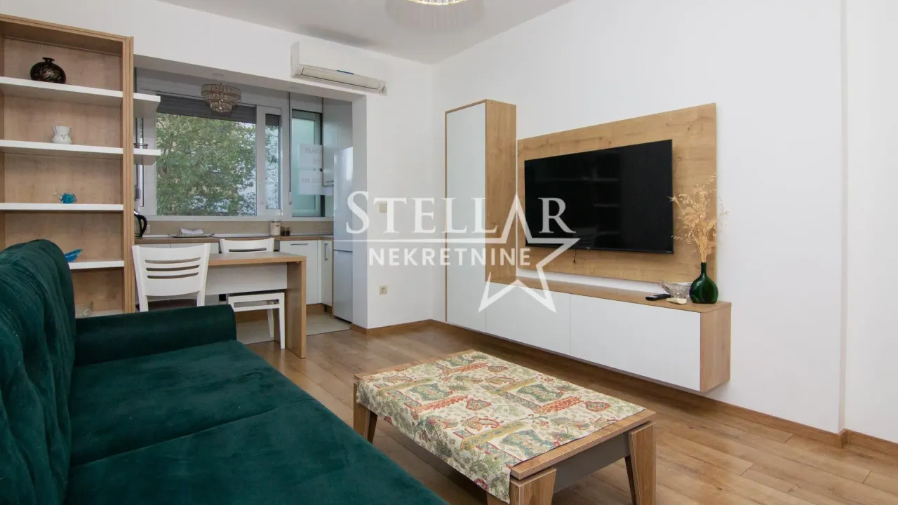 Rent, one bedroom apartment, 40m², Preko Morače, Podgorica