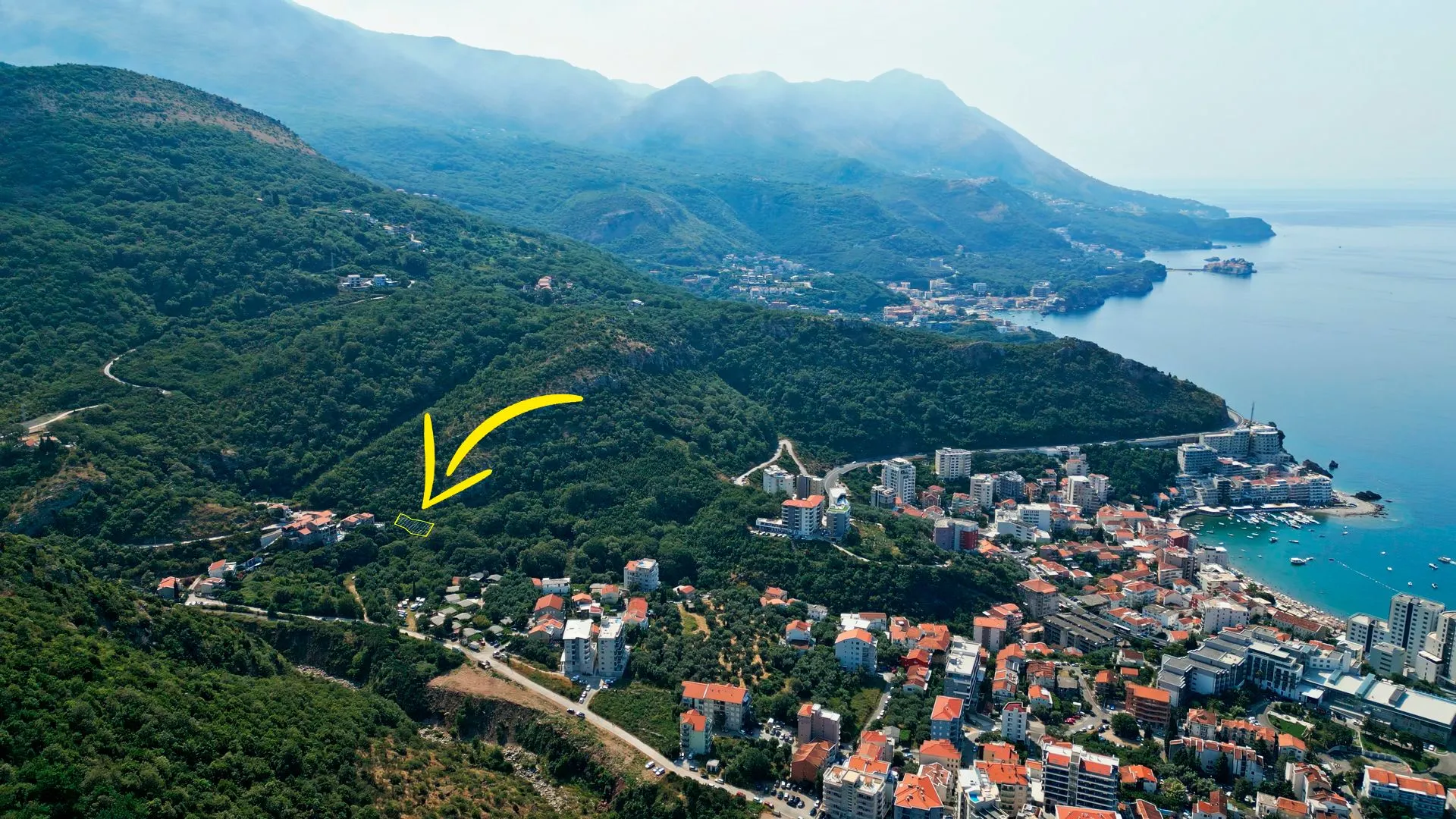 Prodaja, plac, 794m², Budva, Crna Gora