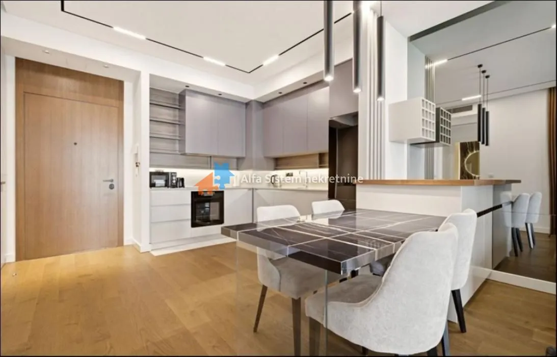 Rent, two bedroom apartment, 71m², Savski Venac, Beograd