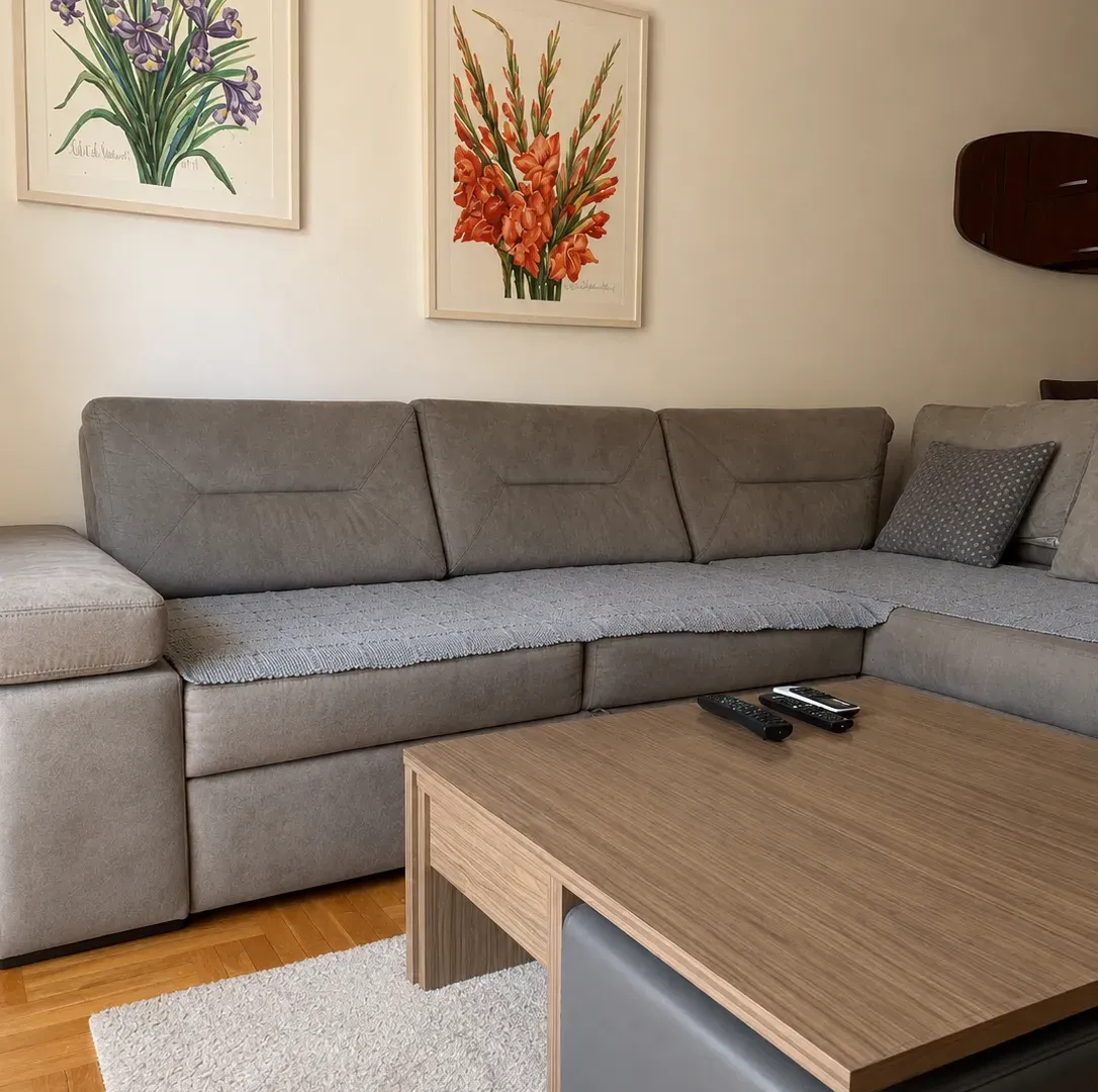 Rent, one bedroom apartment, 45m², Krivi Most, Podgorica