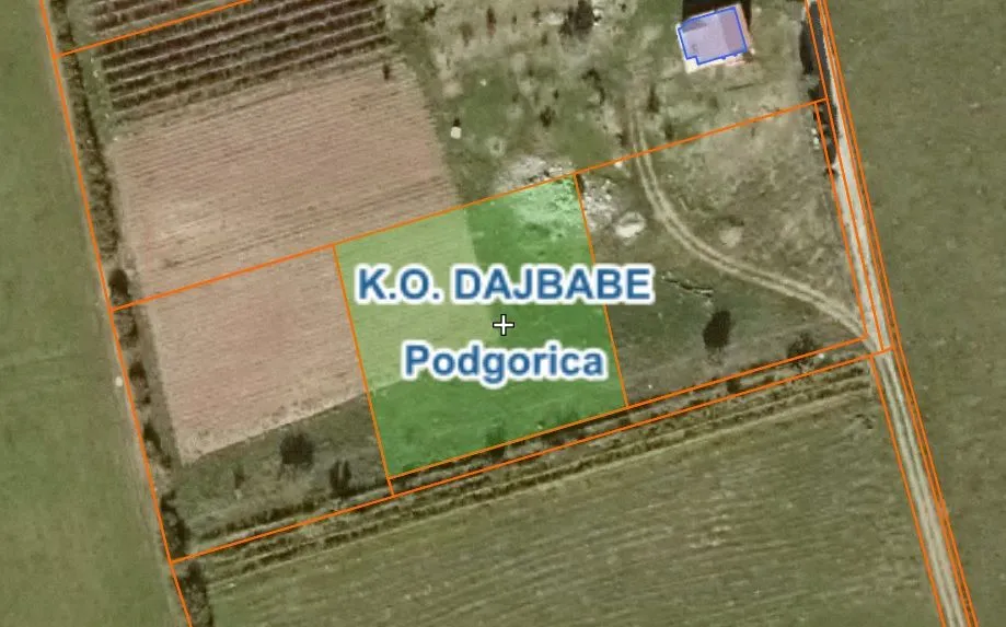 Prodaja, plac, 1562m², Kuće Rakića, Podgorica
