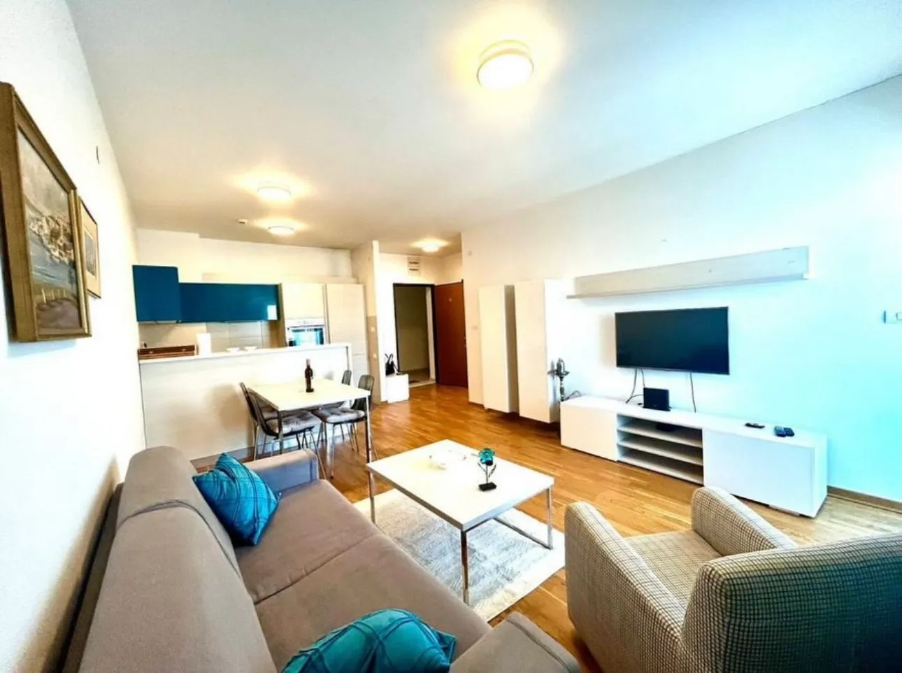 Rent, one bedroom apartment, 51m², City Kvart, Podgorica