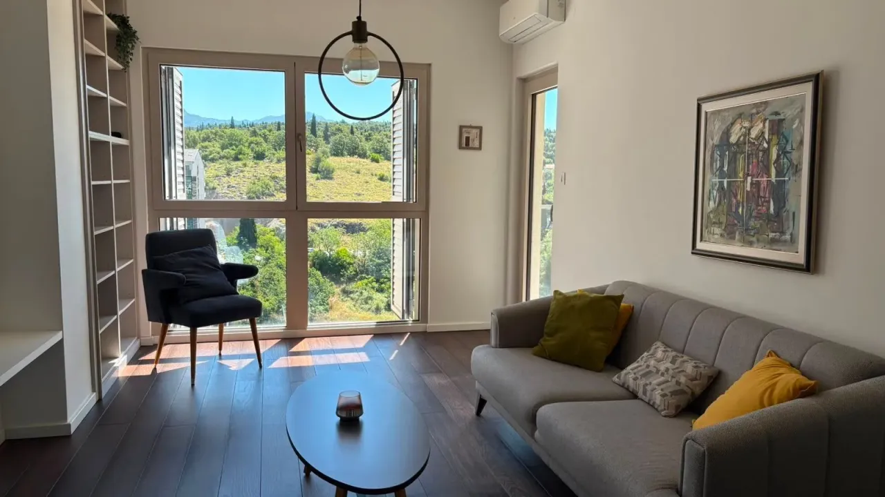 Rent, one bedroom apartment, 48m², Vezirov Most, Podgorica